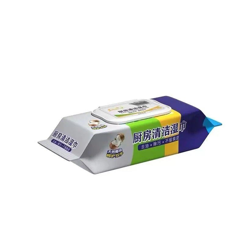 厨房湿巾加大加厚家用强力清洁去油污专用湿纸巾大包装一次性抹布,淘宝优惠券,粉丝福利购,淘宝优惠卷
