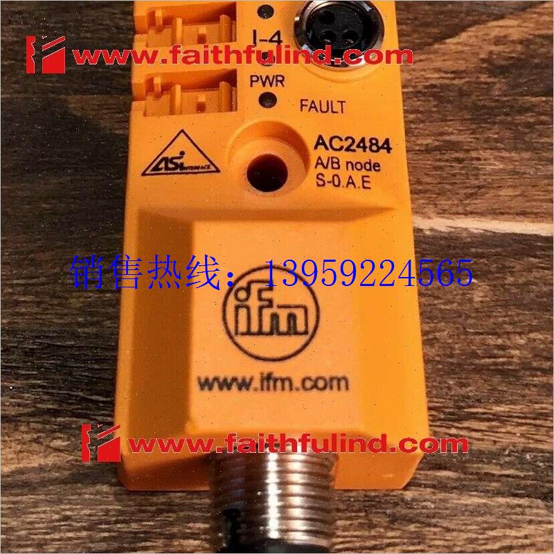 IFM AC2484易福门AS-Interface CompactLine模块 M8 4DI-图0