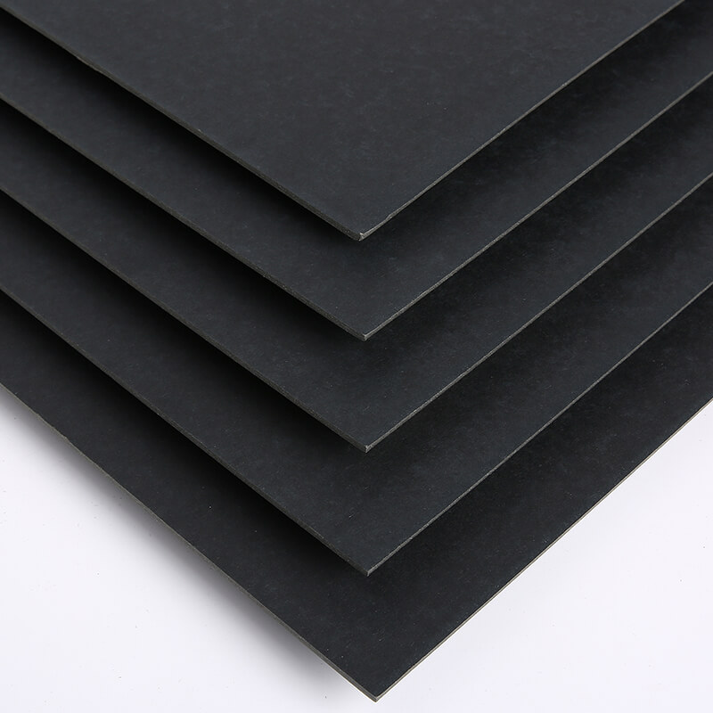 硬纸板黑卡纸黑色厚纸板a4 a3 a2硬板纸手工diy制作材料广告纸幼-图1