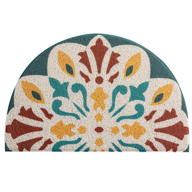 进门地垫半圆门口地垫进门垫子地垫家用丝圈地垫防滑防尘蹭脚门垫,淘宝优惠券,粉丝福利购,淘宝优惠卷