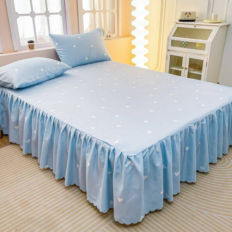 磨毛床裙单件韩版席梦思床保护套防滑床笠床单席梦思床罩三件套,淘宝优惠券,粉丝福利购,淘宝优惠卷