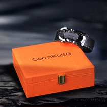 Mens New Strap Soft Face Leather Real Cow Leather Belt Pants Belt 2023 Trend Business Boyfriend Gift Box Dress