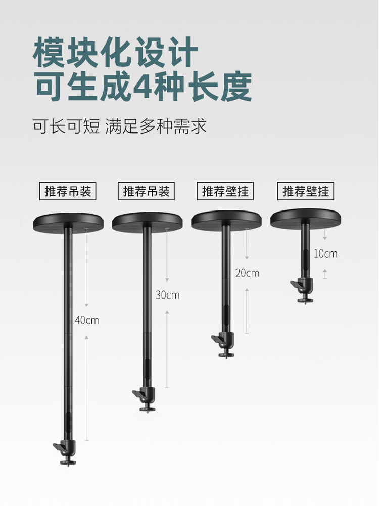 当贝投影仪吊架壁挂架吊顶支架适用当贝X5Ultra F6 D5X海信壁挂架 - 图3