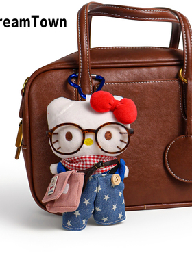 正版星野工装HelloKitty包包挂件