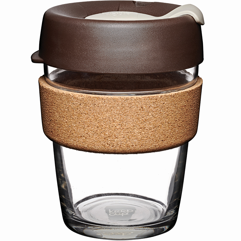 KeepCup咖啡杯可定制logo便携式随行外带水杯女高颜值玻璃随身杯 - 图0