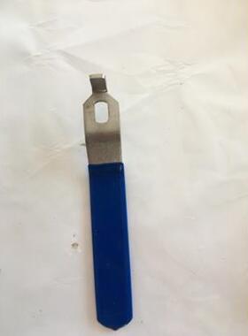 不锈钢球阀手柄配件开二三片式阀门开关把手自来水管专用扳手46分