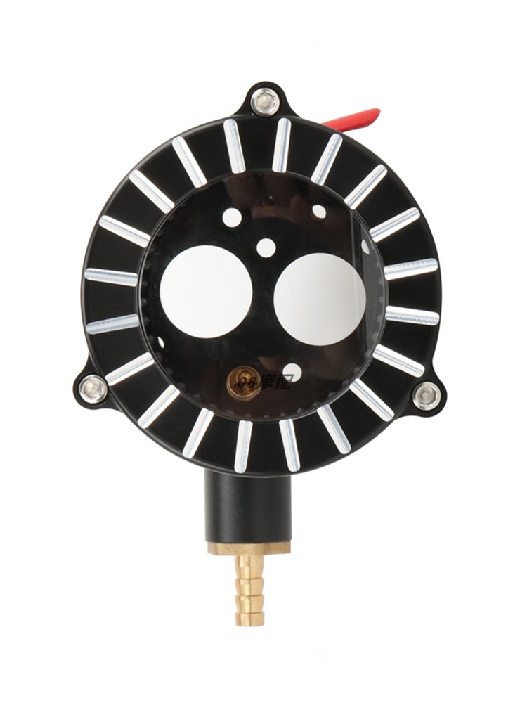 摩托车灰石300金吉拉透明空滤闪300滤清器gv300空气滤芯改装加灯 - 图3