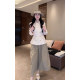 Dali plus lyocell acetate short lapel windbreaker women's summer white-breasted waist slim coat