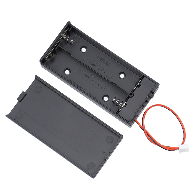 两节18650锂电带盖/带开关/电池盒带XH2.54插头DC插头电源连接 - 图3