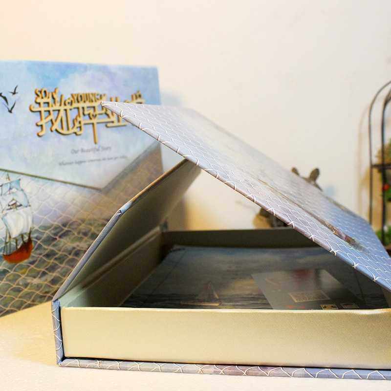 新款直销韩版创意毕业同学录盒装唯美小清新纪念册大学高初中小学,淘宝优惠券,粉丝福利购,淘宝优惠卷