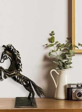 新款直销跨境爆品亚马逊天马行空艺术摆件纯手工打造马造型家居摆