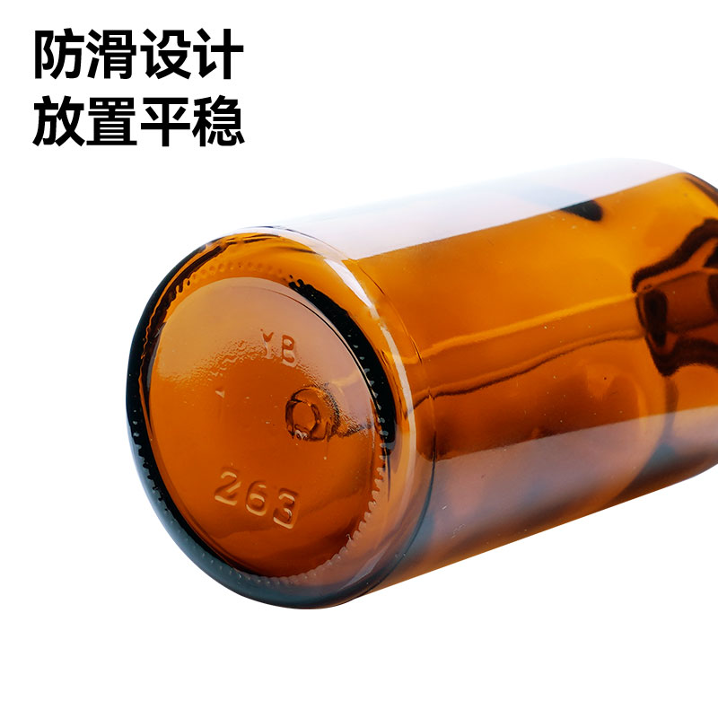 透明螺口玻璃滴管瓶滴瓶茶色多规格密封滴瓶精油瓶10ml20ml30ml50ml100ml滴管滴瓶试剂滴瓶 - 图2