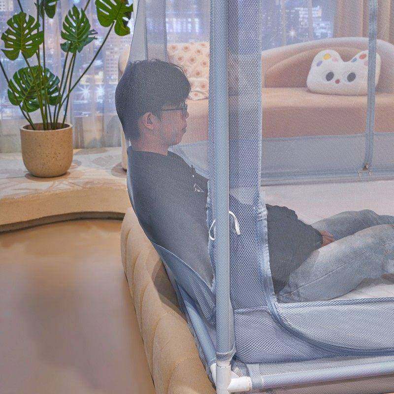 免安装卧蒙古儿防RYK摔蚊帐床笠款婴童儿防掉底床包全包全底回家,淘宝优惠券,粉丝福利购,淘宝优惠卷