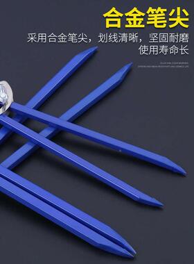划线合金圆规工业木工划规工业级画规钳工工具划线规铁大圆规大号