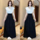 Feifei sleeve trousers ຂາກວ້າງເທິງສອງຊຸດ