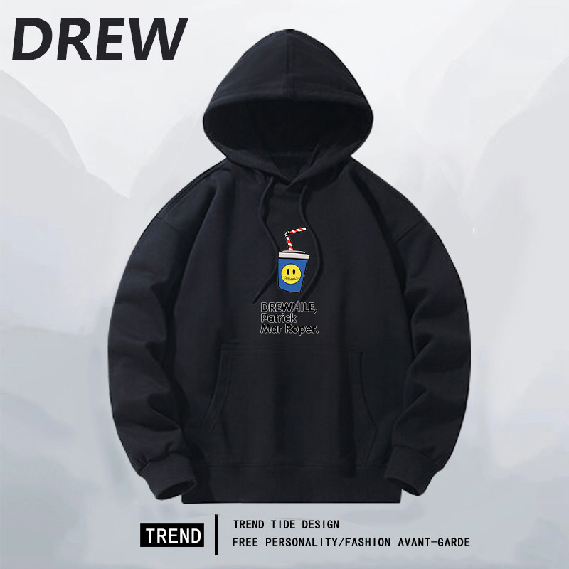 DREWHILE2023年秋上新连帽卫衣