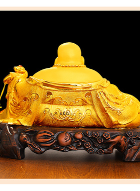 忆蔷树脂招财办公室客厅开业