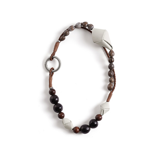 明星同款无患绳天然种子串国风设计包包挂件复古串珠挂饰高级感 - 图3