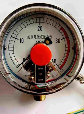 YNXC100压滤机杭州富阳磁助抗振耐震电接点压力表0-25/40/60MPa