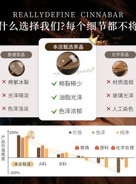 茶晶手链正品天然水晶手串女小众轻奢精致高油水晶烟茶晶单圈手链