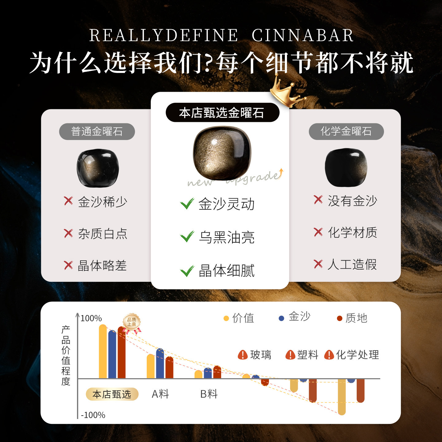 天然黑曜石散珠串珠手链正品乌金黑曜石小珠子单珠diy配件送礼物,淘宝优惠券,粉丝福利购,淘宝优惠卷