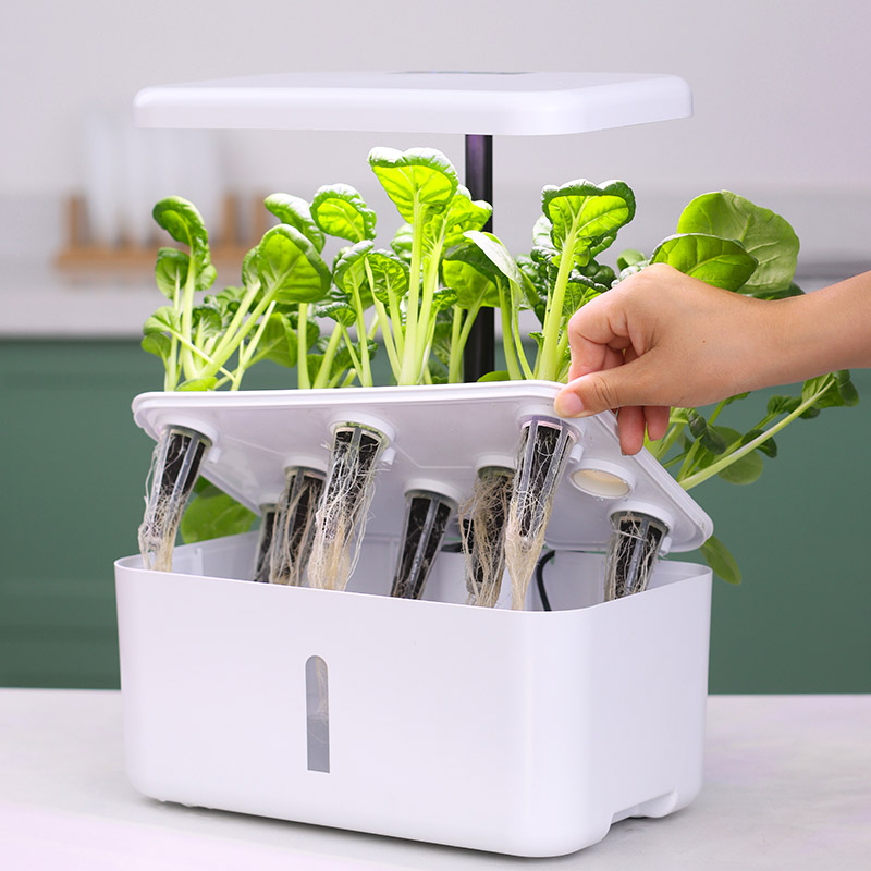 欧林泽室内智能花盆水培种菜机无土栽培设备植物观察盆蔬菜种植箱