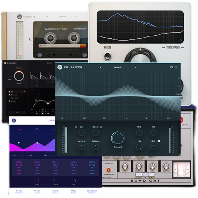 WavesFactory插件Trackspacer智能EQ均衡器压缩混音效果器Win/Mac - 图3