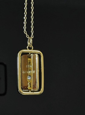 百搭舞蹈家简约优雅项链童诗丸子