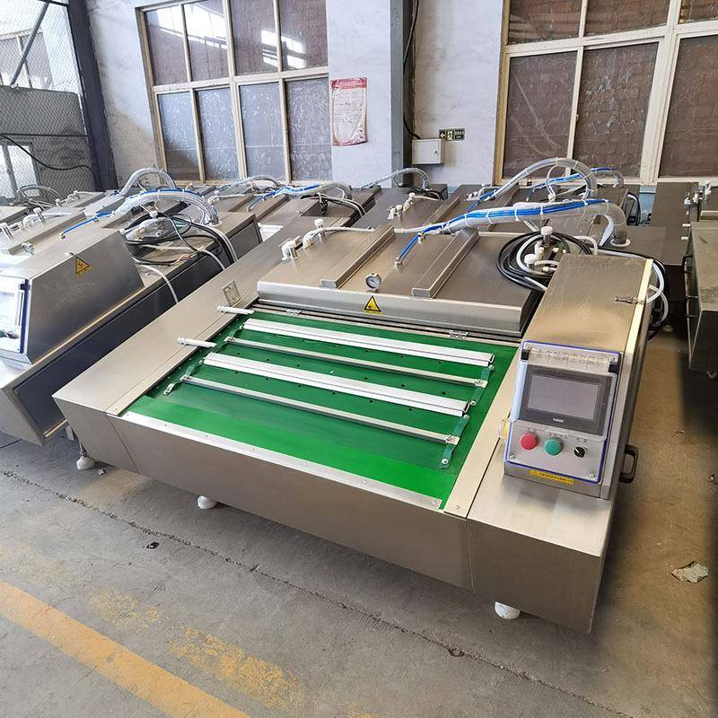 海产品抽真空真空包装机海蛎子肉连续抽真空封口机泡椒凤爪包装机 - 图2