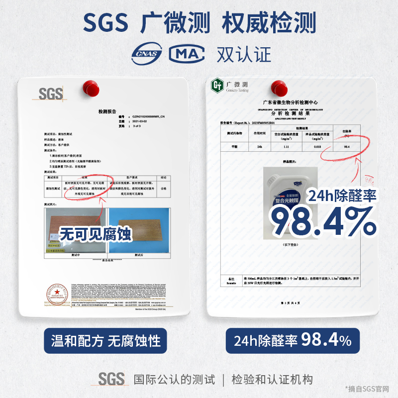 光触媒除甲醛清除剂新房家用去甲醛喷雾装修家具吸异味神器强力型-图2
