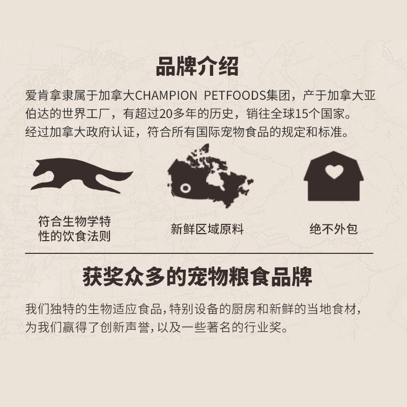 ACANA爱肯拿鸭肉梨进口狗粮无谷低敏中小型成幼犬泰迪全阶段犬粮-图1