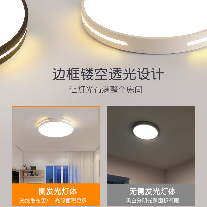 LED吸顶灯卧室灯客厅灯简约现代大气超薄圆北欧卧室阳台过道灯具,淘宝优惠券,粉丝福利购,淘宝优惠卷