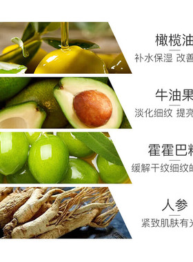 同仁堂抗皱淡细纹面霜胶原蛋白抗衰老嫩肤紧致保湿补水男女士正品