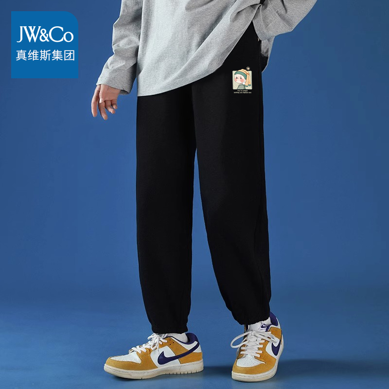 【多个款式】薄款宽松束脚运动裤