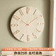 Zetao minimalist home glass-free frameless wall clock