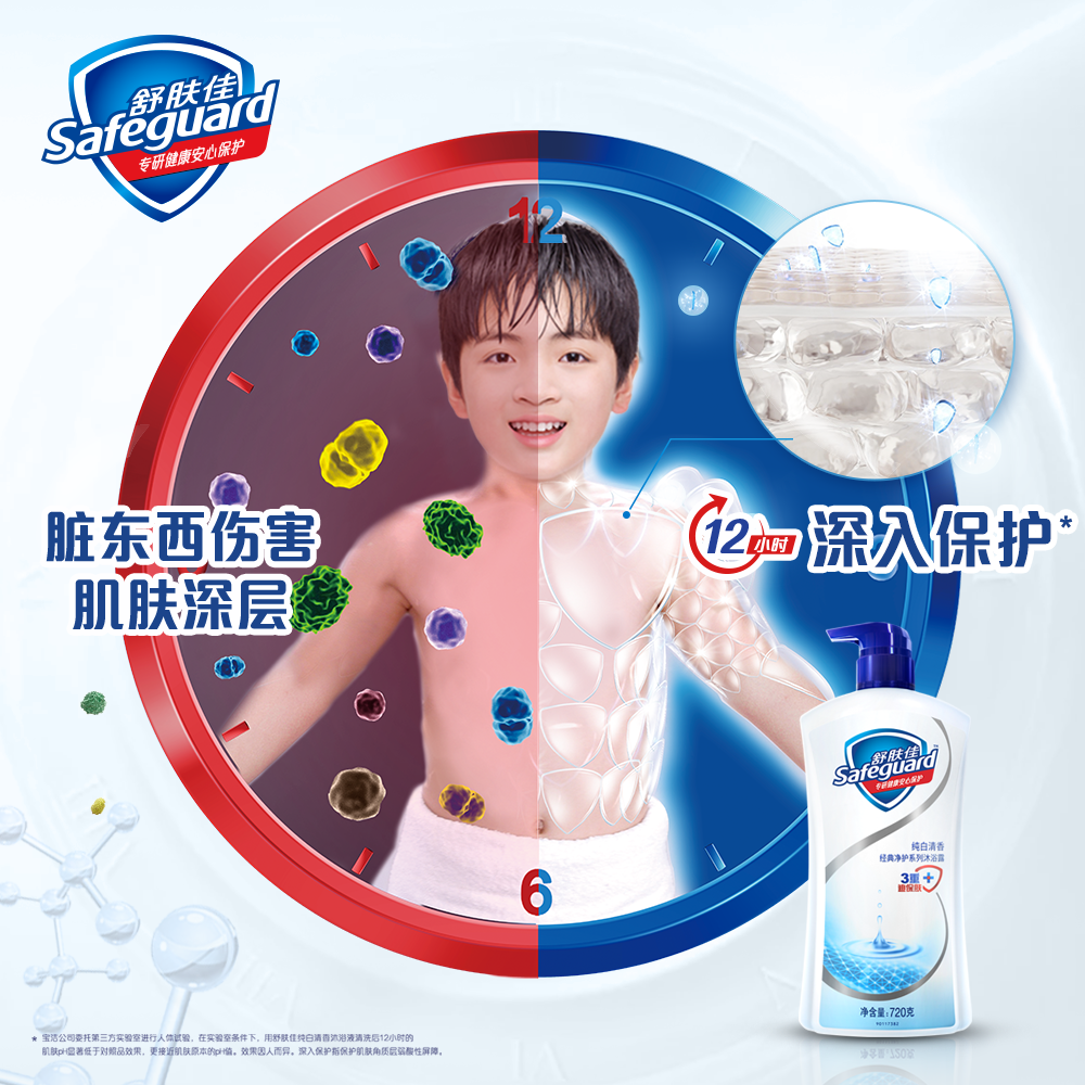 舒肤佳持久留香男女士家庭沐浴露 舒肤佳沐浴露