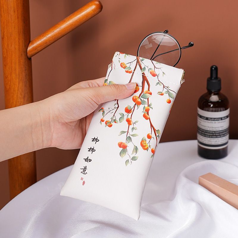 眼镜包自动闭合眼镜袋墨镜太阳镜收纳盒便携抗压放近视眼镜保护套 - 图1