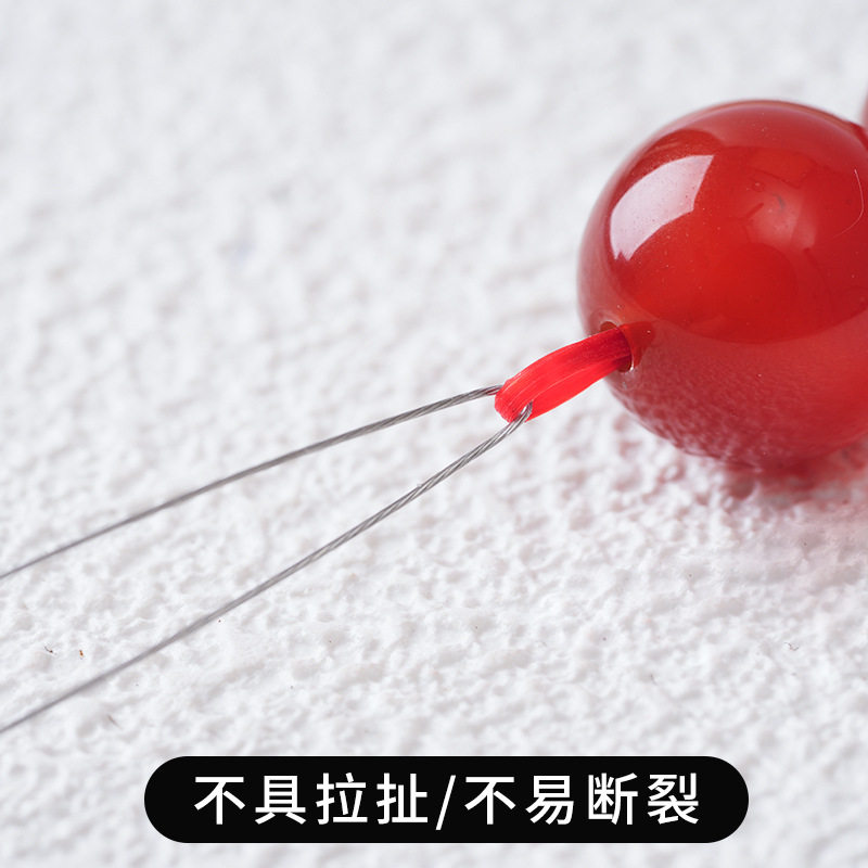 手工软针超细珍珠引线串珠珠子文玩穿珠神器手工手串diy工具穿线,淘宝优惠券,粉丝福利购,淘宝优惠卷