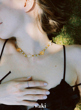 waki 卡普里岛 Capri Island 海星元素度假感手工串珠项链