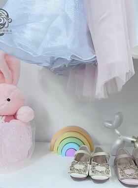 儿童房公主衣帽间搭配粉色女孩