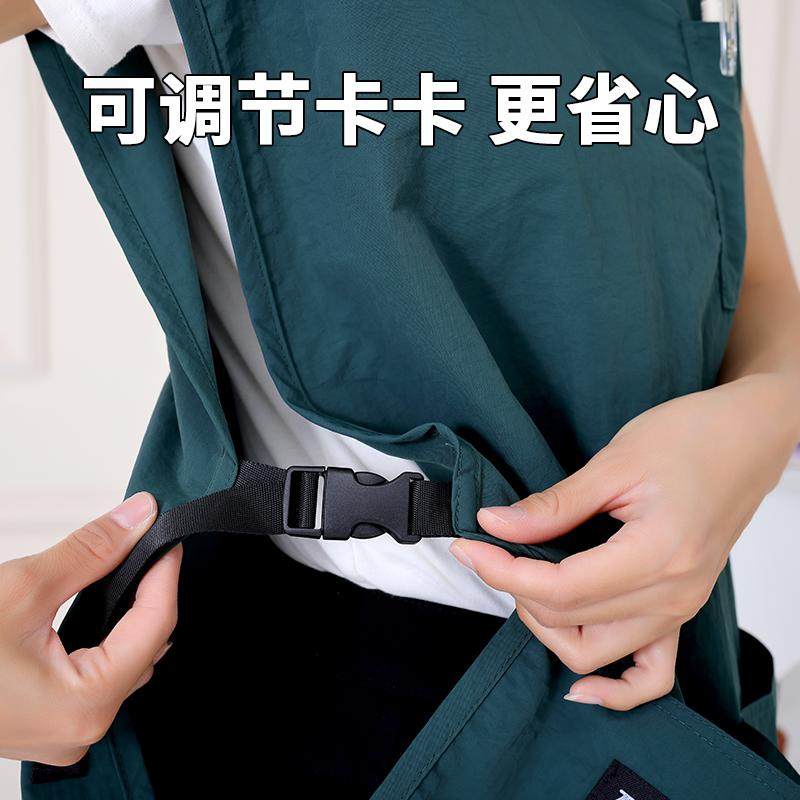 时尚工装马甲围裙定制logo男女上班可外穿防水防油污耐脏厨房餐饮,淘宝优惠券,粉丝福利购,淘宝优惠卷