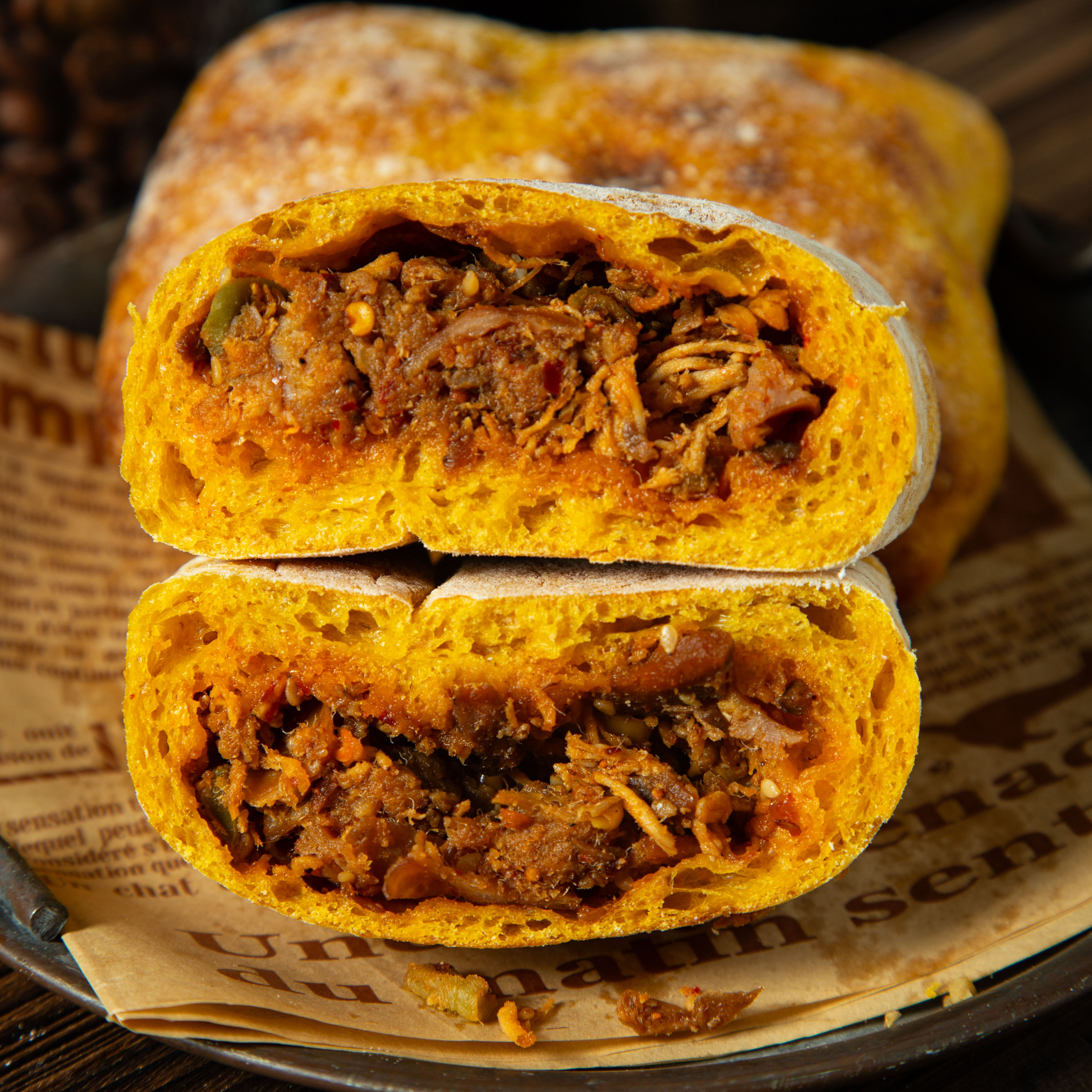 杏柠果新鸡枞菌麻辣鸡丝手作恰巴塔欧包健康健身面包营养代餐点心,淘宝优惠券,粉丝福利购,淘宝优惠卷