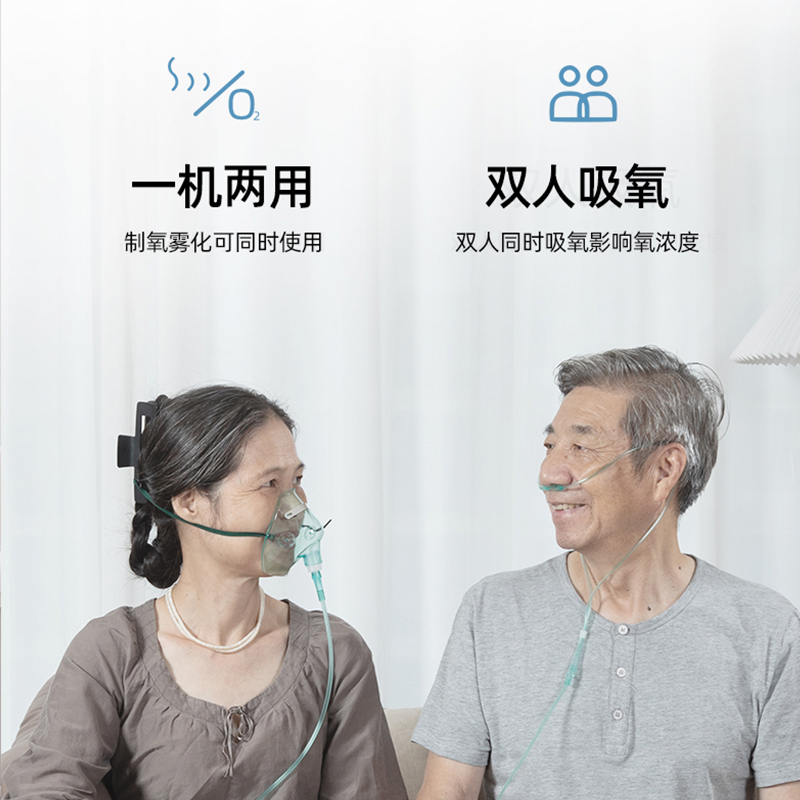 舒坦福制氧机6L升医用吸氧机老人家用氧气机制氧雾化一体机肺气肿 - 图1