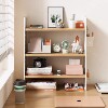 Desktop hole board storage rack student bookshelf storage rack