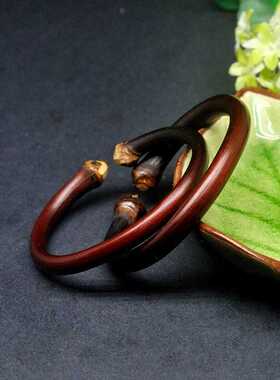 正宗鸡血藤手镯西藏情侣