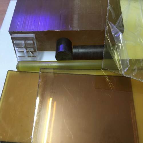 .PEI棒 琥珀色PEI棒 茶色PEI板 绝缘PEI板 纯料硬PEI板 现货 - 图2