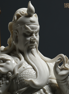 锵锵24寸立石关公神像