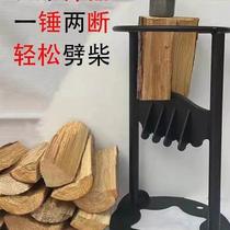 Jack Splits Firewood Machine Cleaver Wood Pile Iron Wedges Cleaver Cleaver Cross Manual Breaking Wood High Carbon Steel Woodworking Axe