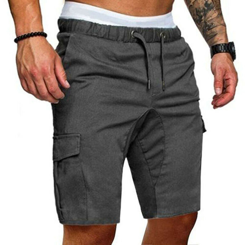 Lace up casual vintage shorts for men系带休闲时尚复古短裤男-图2