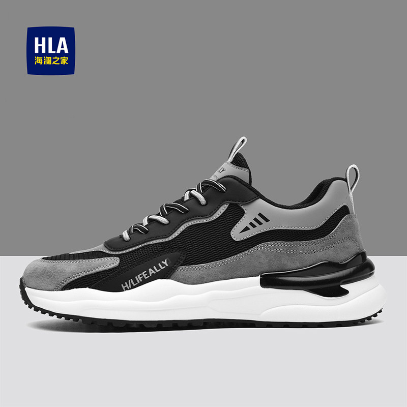 海澜之家男鞋秋季网面透气运动跑步鞋青少年中考体育考试专用鞋男,淘宝优惠券,粉丝福利购,淘宝优惠卷